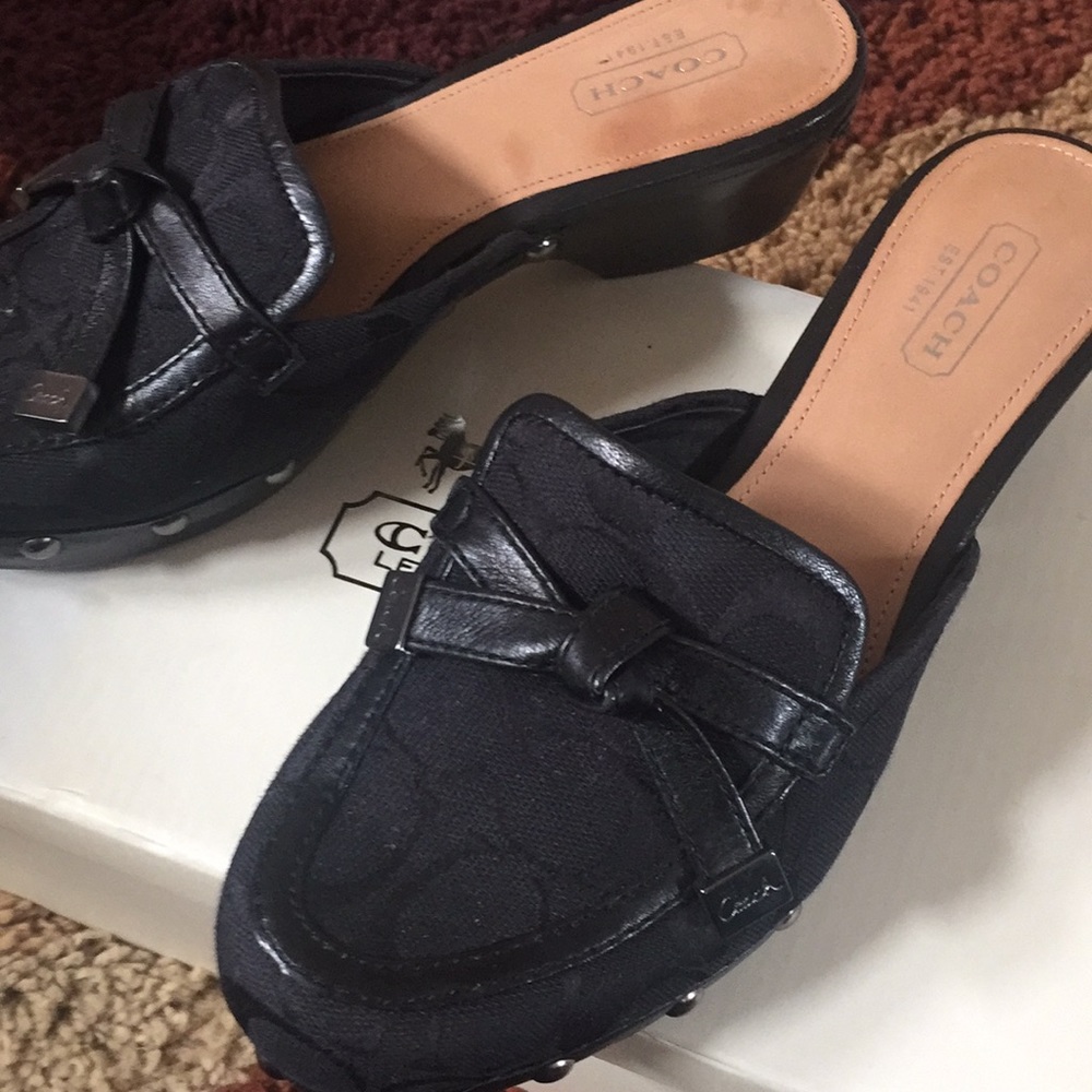 Coach clogs - Picture 1 of 2